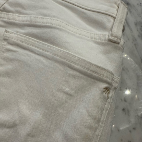 NEW Madewell Women’s Crisp White 10” High-Rise Skinny Jeans Size 26 / 2 US - Picture 7 of 8